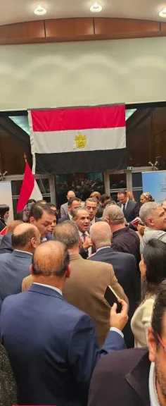 وزير الخارجية يلتقي بأعضاء الجالية المصرية في ألمانيا