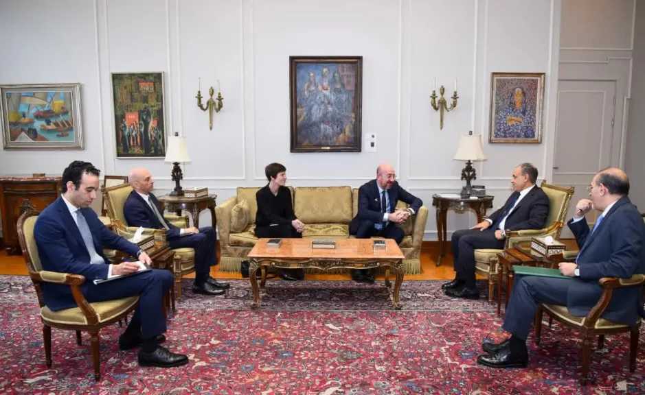 وزير الخارجية يلتقي رئيس المجلس الأوروبي السابق