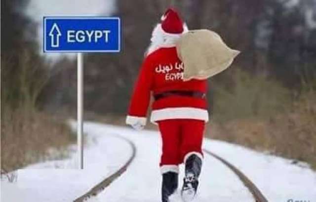 «بابا نويل» المصري افتكاسات مختلفة