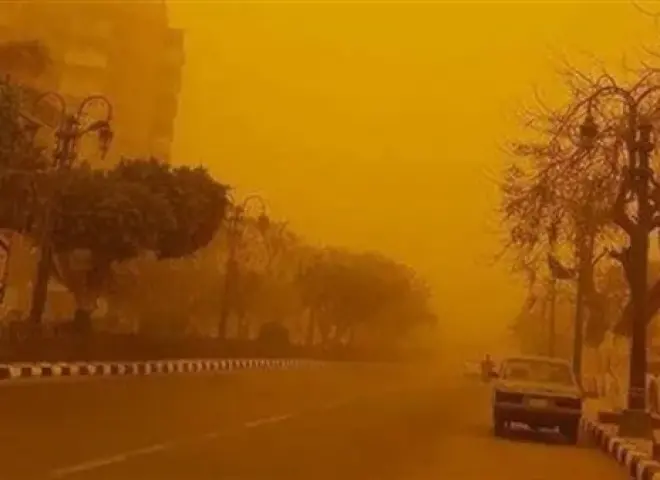 «تحذير عاجل من الأرصاد».. عاصفة ترابية تضرب محافظات الصعيد خلال دقائق وانعدام محتمل للرؤية