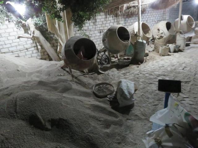 ضبط أكثر من 1000 طن أسمدة زراعية ومواد خام مجهولة المصدر بالجيزة