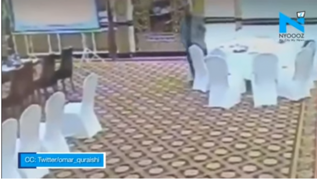 فضيحة دبلوماسية.. الكاميرات تفضح مسئولا باكستانيا سرق محفظة مندوب كويتي