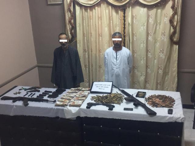 «أمن أسيوط»: ضبط شخصين يقومان بالإتجار في الأسلحة النارية