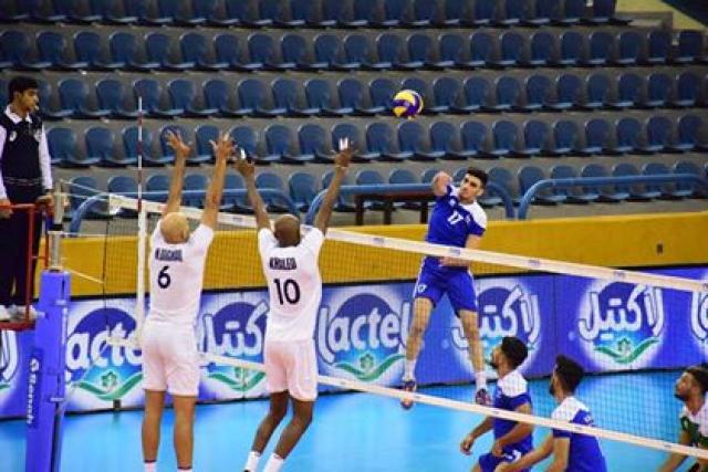 العراق يفوز علي الأردن  «3/0 »فى البطولة العربية للطائرة
