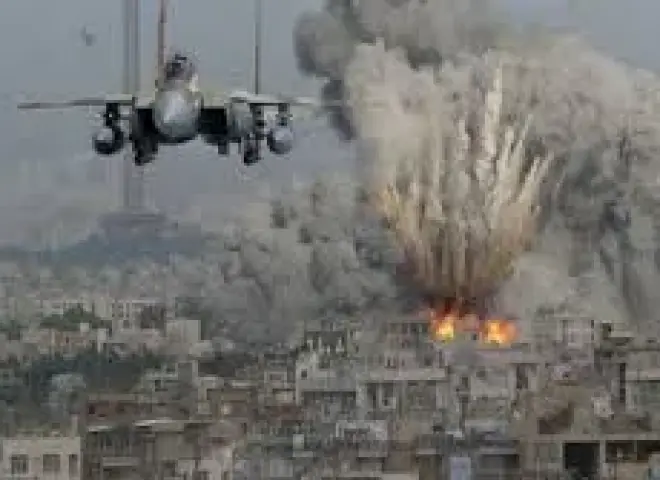 خرق أتفاق وقف اطلاق النار في غزة والجيش الإسرائيلي يشن غارة جوية علي رفح