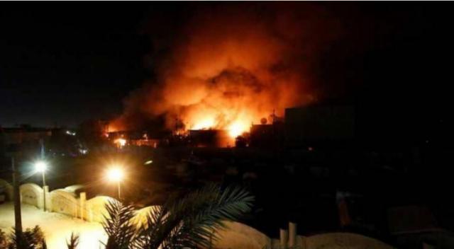سقوط صاروخين داخل المنطقة الخضراء بالعاصمة العراقية بغداد