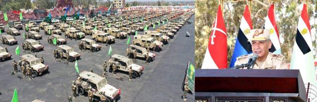 وزير الدفاع يتفقد الجاهزية القتالية لقوات الصاعقة