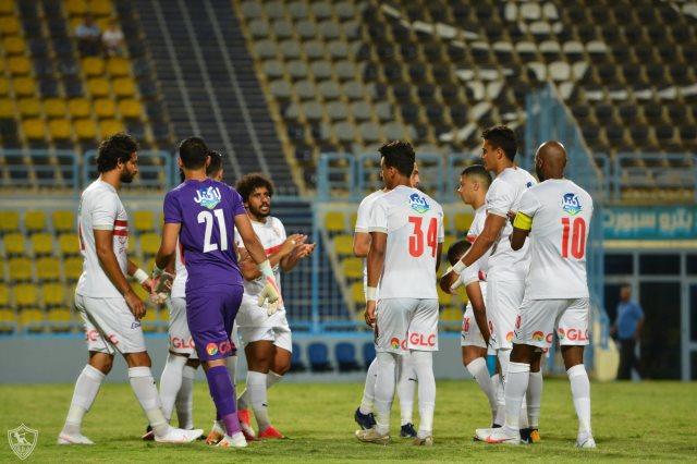 تدريبات خاصة لمستبعدي الزمالك أمام المصري غدا