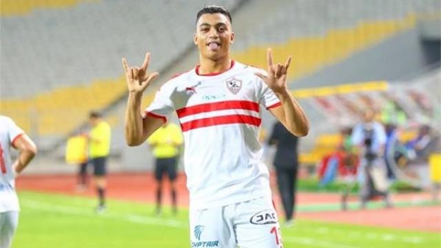 مصطفى محمد يقود هجوم الزمالك أمام الرجاء