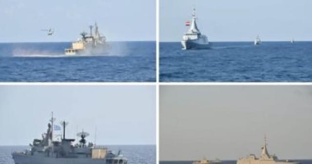 القوات البحرية المصرية واليونانية تنفذان تدريبا بحريا عابرا ببحر إيجه.. أخبار مصر