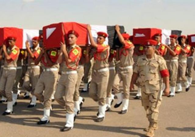 دماء الشهداء تحمى تراب الوطن من غدر الأعداء