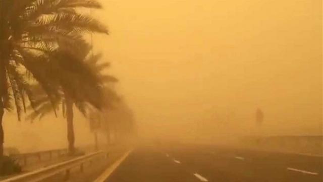 الأرصاد تكشف تفاصيل العاصفة الترابية