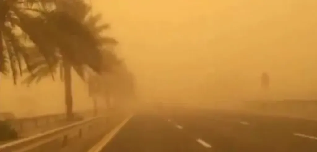 «إلبسوا الكمامات».. تحذير عاجل من الأرصاد: العاصفة الترابية تتسع وتضرب القاهرة والدلتا ومدن القناة وسيناء