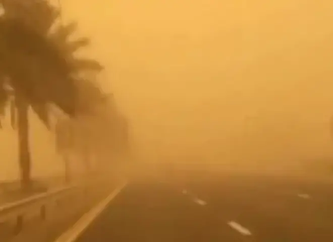 «إلبسوا الكمامات».. تحذير عاجل من الأرصاد: العاصفة الترابية تتسع وتضرب القاهرة والدلتا ومدن القناة وسيناء