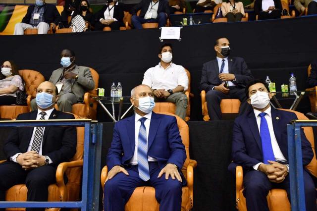 عمر العربي لاعب منتخب الجمباز يتأهل لأولمبياد طوكيو