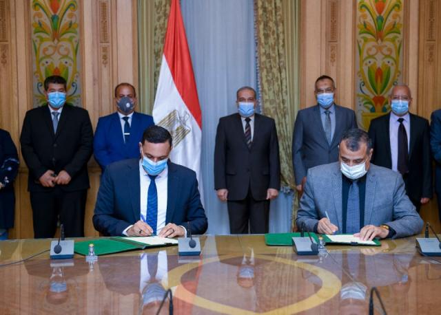 بروتوكول تعاون بين الإنتاج الحربي ومحافظة الدقهلية