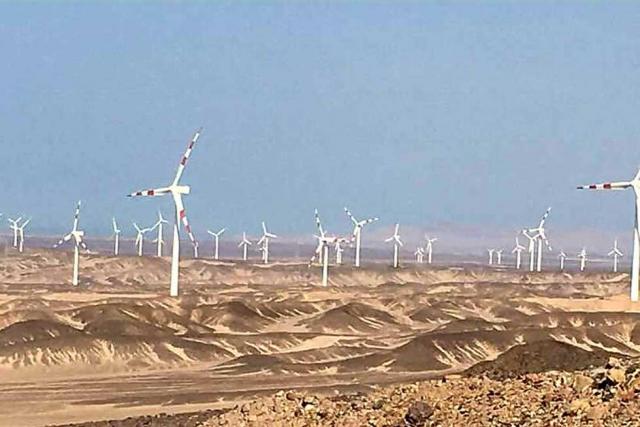 إنشاء أكبر محطة رياح فى السويس