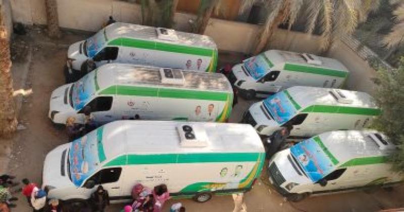 الصحة تطلق اليوم 3 قوافل طبية ضمن «حياة كريمة» بالمجان