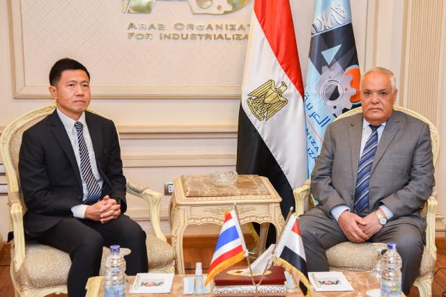 فتح آفاق جديدة من التعاون المصري التايلاندي.. ومباحثات بالعربية للتصنيع مع سفير تايلاند بالقاهرة