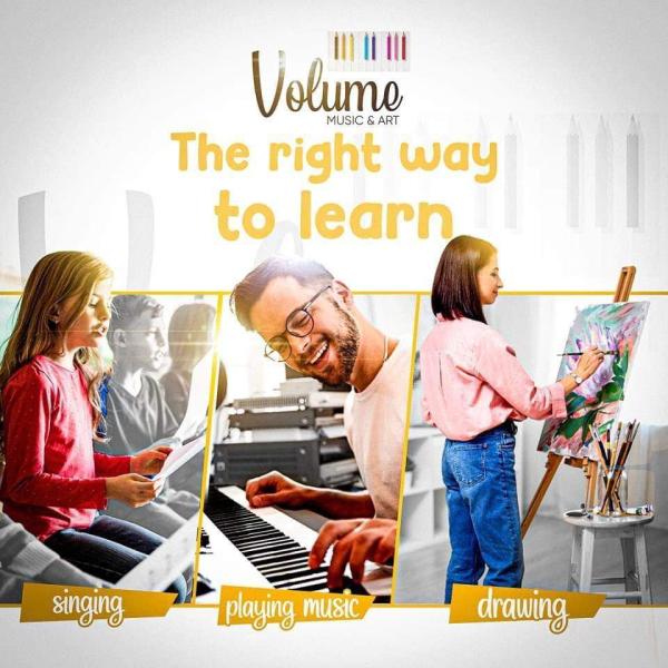 ” قادرون علي التحدي ” شعار volume academy لتعليم ذوى الهمم الفنون