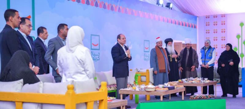 النائبة منيرة الأشقر  تشيد بافتتاح  الرئيس السيسي  عدد من المشروعات بسوهاج