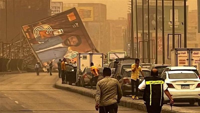 ضربت البلاد الخميس.. الأرصاد: السحب الرعدية زادت من عنف منخفض الخماسين