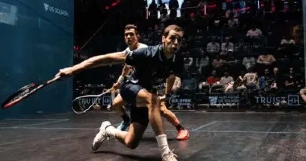 18 لاعبًا مصريًا يشاركون في بطولة أوبتاسيا للإسكواش بإنجلترا.. عسل والحمامي يدافعان عن اللقب