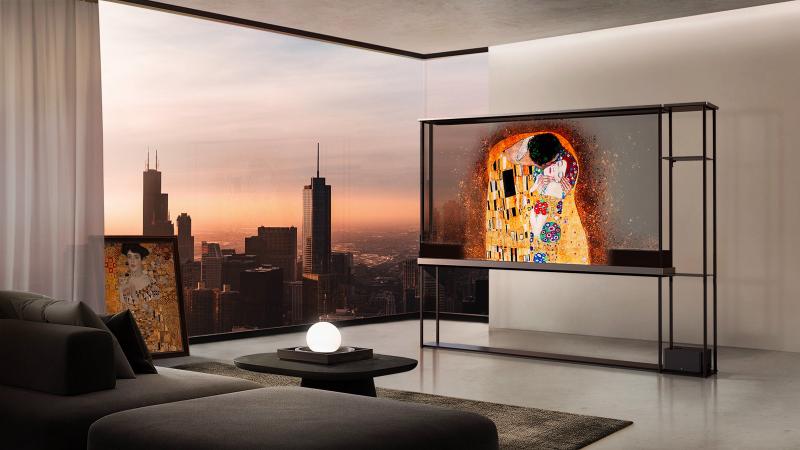 أول تلفاز شفاف لاسلكي في العالم بتقنية OLED يعيد تعريف تجربة الشاشة