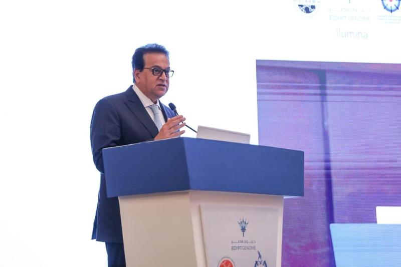 وزير الصحة: مستعدون لربط قاعدة بيانات مبادرة 100 مليون صحة بمشروع الجينوم المصري