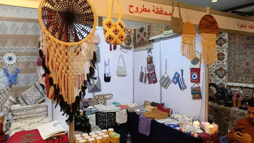 محافظة مطروح تشارك في معرض الجيزة للتراث الحرفي واليدوي