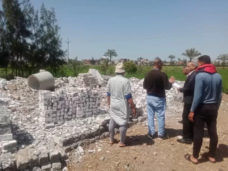 غرفة العمليات بالمركزية لحماية الأراضي تتابع منع التعديات على الرقعة الزراعية في العيد