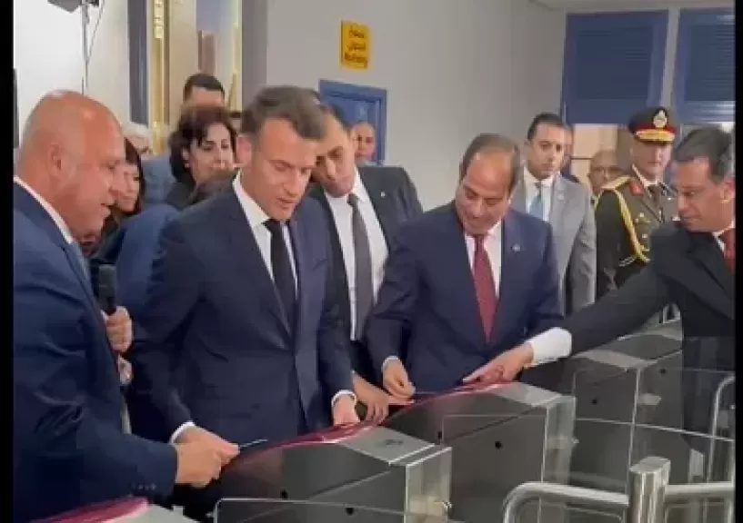 ماكرون يشيد بالشراكة الفرنسية المصرية في تطوير مترو القاهرة: فخر مشترك