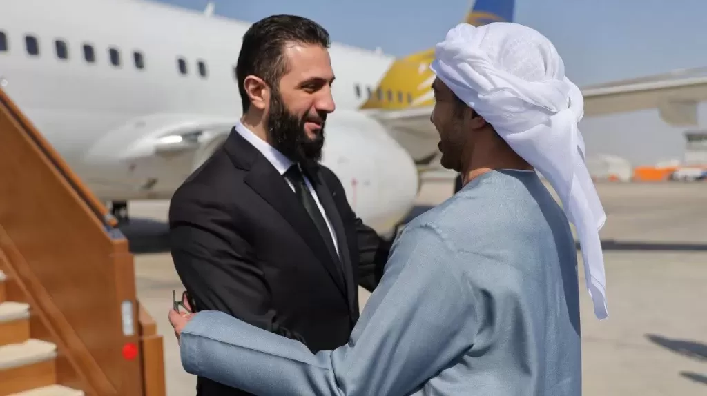 الشرع يجري أول زيارة للإمارات منذ توليه السلطة