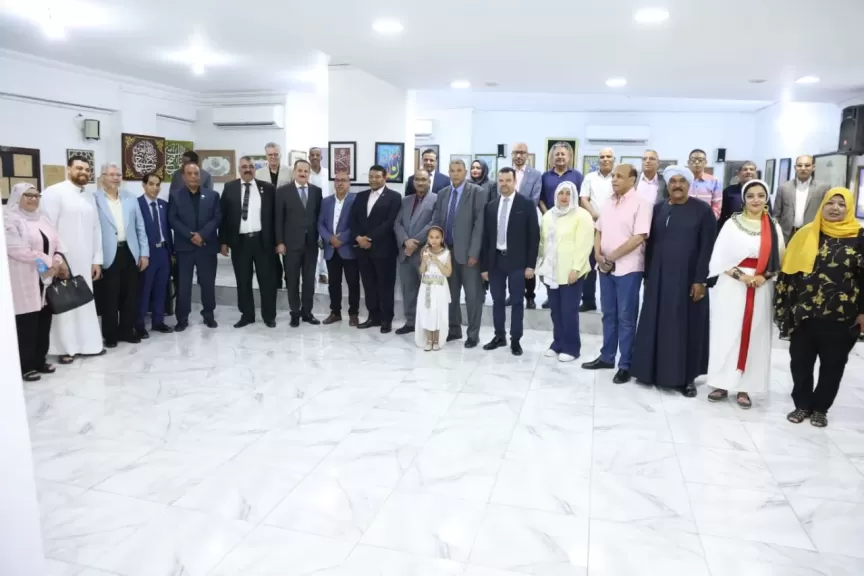افتتاح الملتقى العاشر الفنون الخط بالأقصر