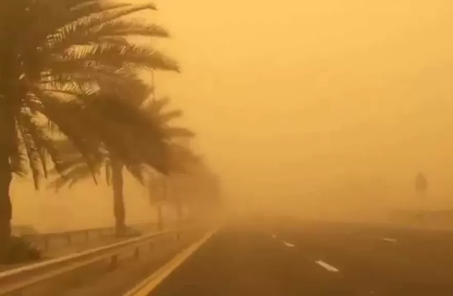 طقس اليوم.. الأرصاد: أتربة ورمال مثارة على أغلب الأنحاء.. والعظمى تصل إلى 43