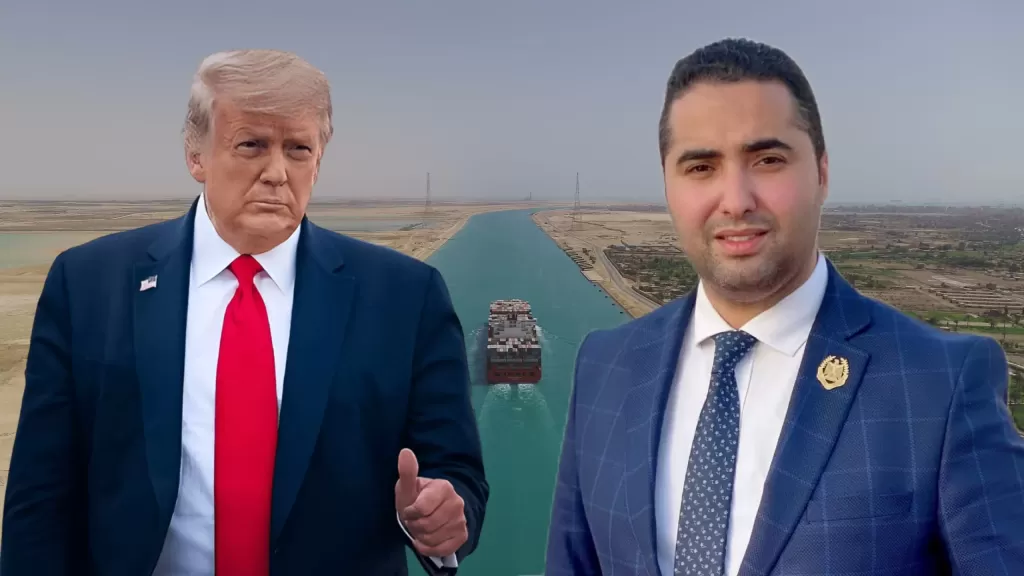 استاذ قانون دولي لترامب: قناة السويس خط احمر