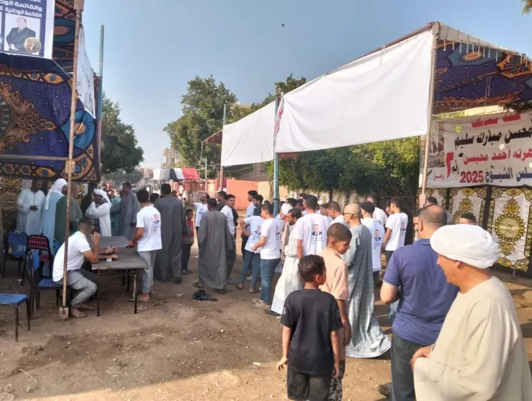 الإسكندرانية يرسمون لوحة فنية في حب مصر داخل مدرسة قايتباي