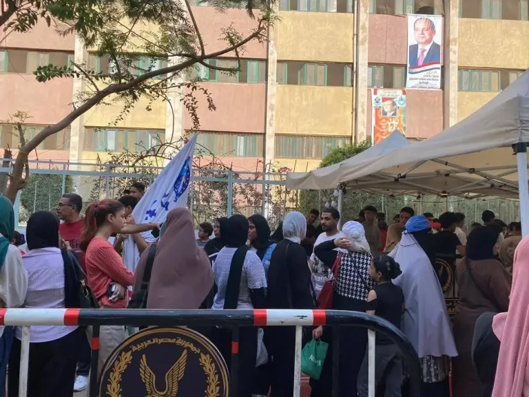 سيدات شبرا الخيمة يرسمن لوحة وطنية في انتخابات مجلس الشيوخ 2025