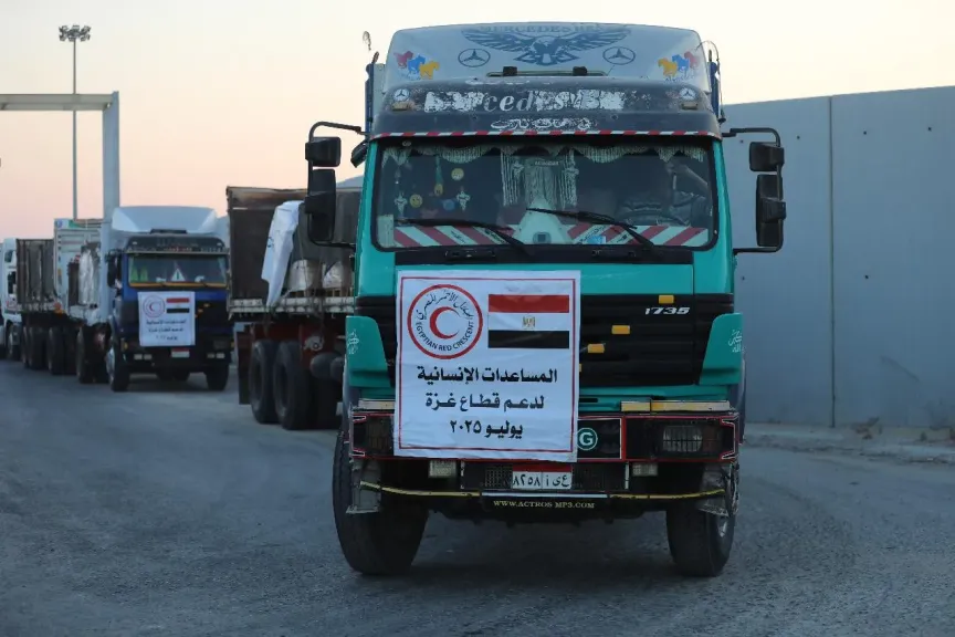 القاهرة الإخبارية: قافلة زاد العزة تواصل دخول غزة لليوم العاشر رغم تعقيدات الاحتلال