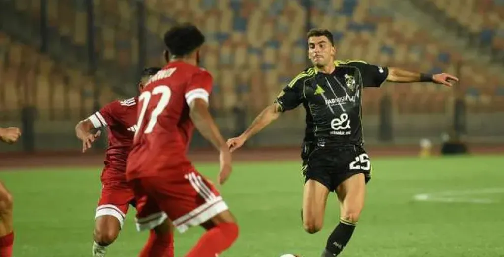 رد فعل غاضب من زيزو عقب تعادل الأهلي أمام مودرن سبورت