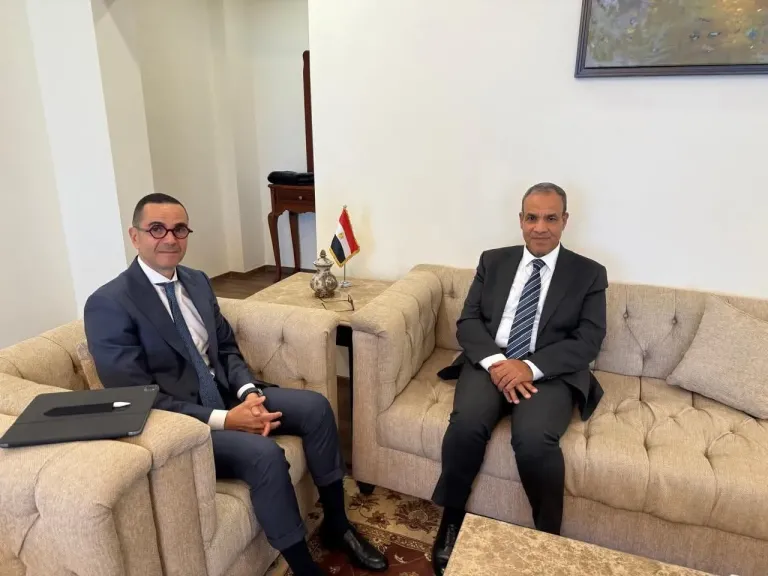 وزير الخارجية والهجرة يلتقي وزير الاستثمار والتجارة الخارجية