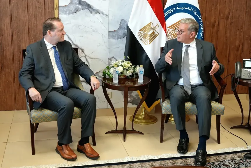 وزير البترول يبحث مع شركة أنرجوس العالمية التعاون القائم في سفن التغييز