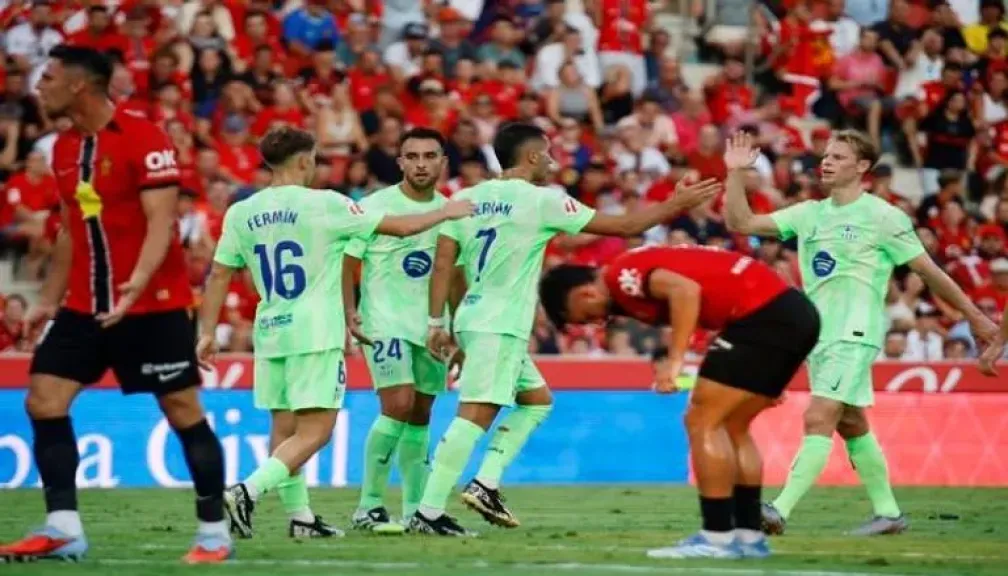 مشادات وفوضى بطاقات.. مايوركا وبرشلونة يؤكدان سخونة موسم الليغا الجديد