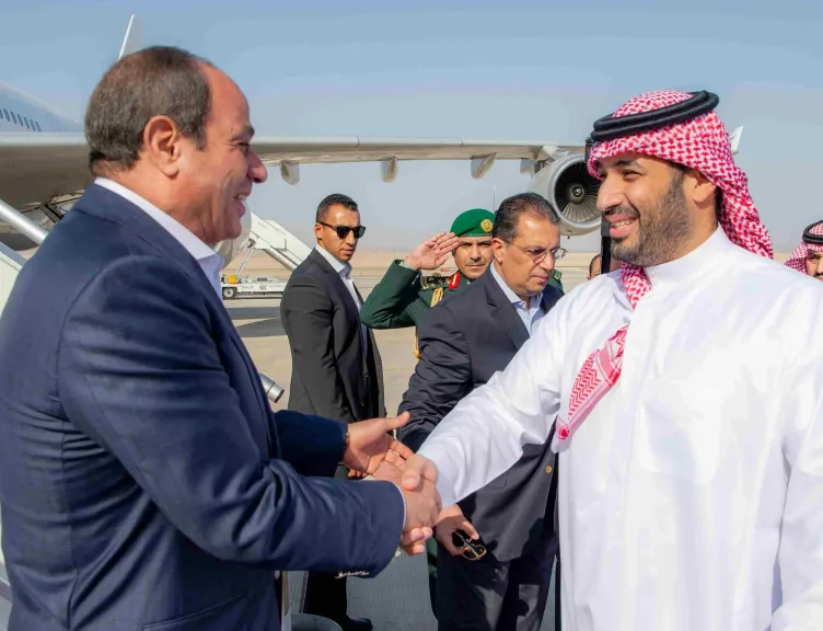 الرئيس السيسي يؤكد دعم مصر للمبادرات السعودية بشأن القضية الفلسطينية
