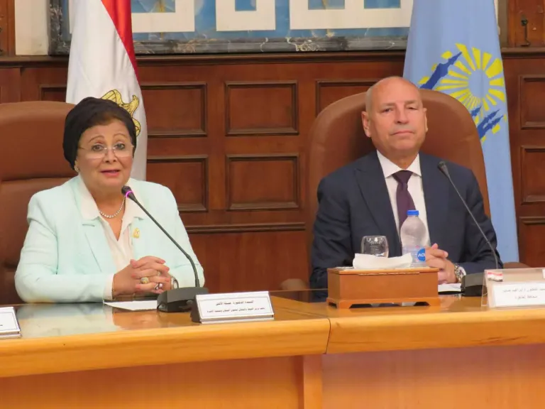 نائب وزير الصحة تشارك في اجتماع المجلس الإقليمي للسكان لمحافظة القاهرة