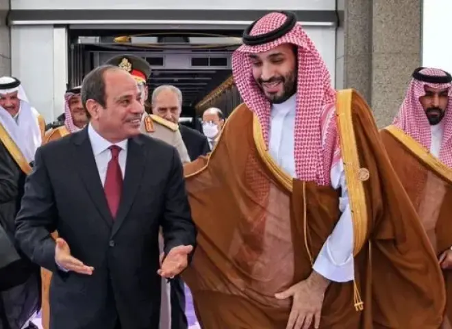 محمد بن سلمان يشيد بدعم مصر للسعودية.. والسيسي يؤكد تضامن القاهرة الكامل مع دول الخليج
