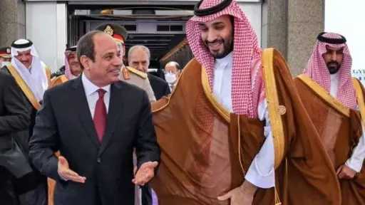 محمد بن سلمان يشيد بدعم مصر للسعودية.. والسيسي يؤكد تضامن القاهرة الكامل مع دول الخليج