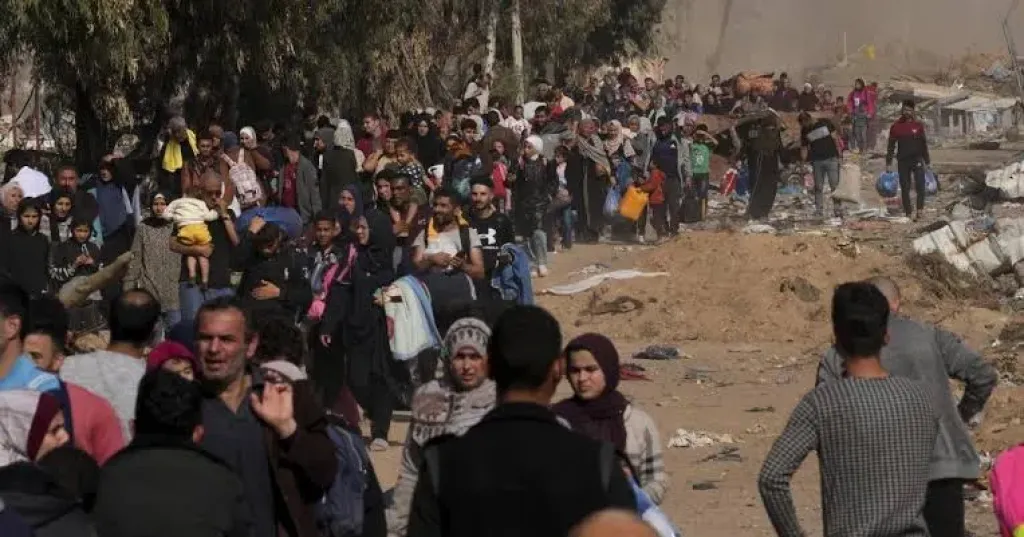 796 ألف نازح فى غزة منذ مارس الماضي