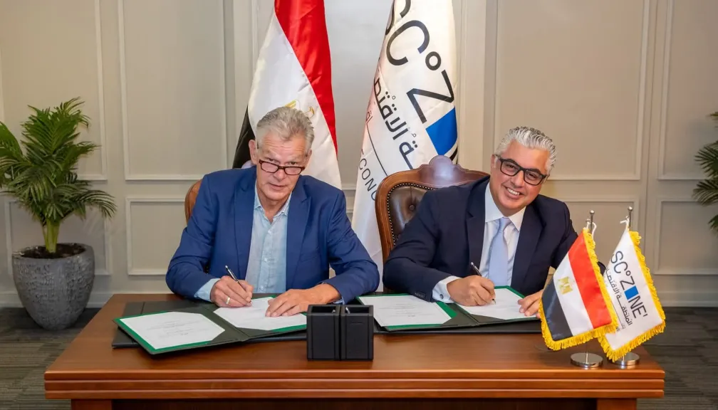 باستثمارات 7 ملايين دولار.. اقتصادية قناة السويس توقع مشروع ”صن جاردن” الألماني للأقمشة والمفروشات