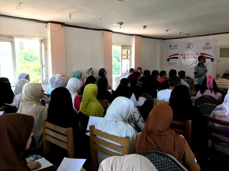 كيان ”كوادر شباب مصر” بمحافظه سوهاج ينظم ورشة عمل عن السيرة الذاتية الاحترافيه
